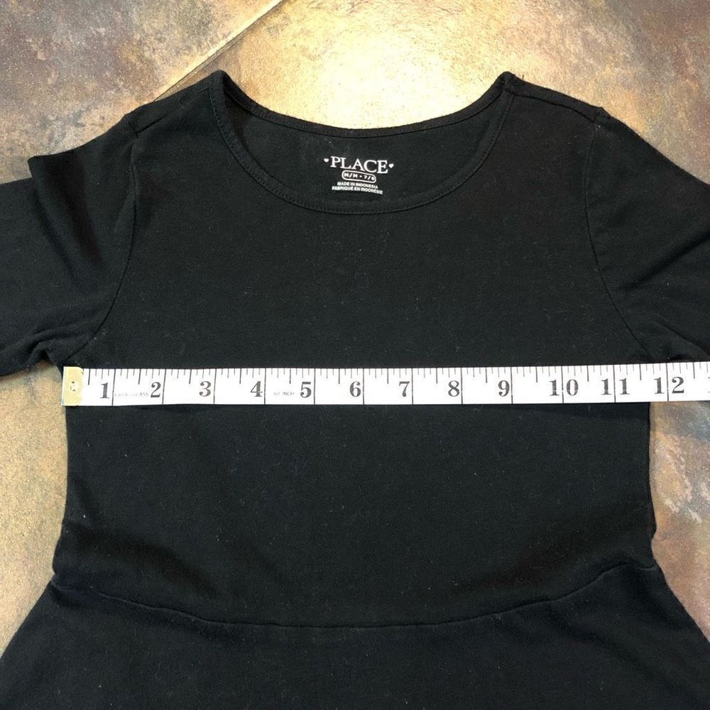 The Children’s Place Long Sleeve Girl’s Skater Dress Size Medium (7/8) - Picture 2 of 9